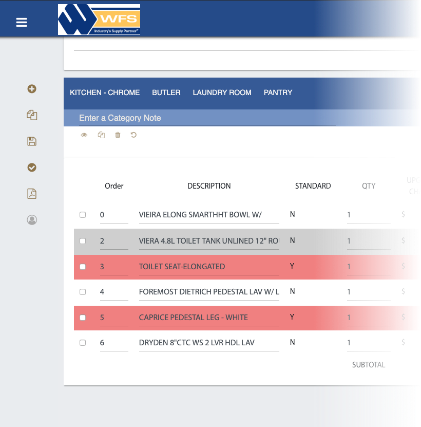 Plumbing Showroom Screenshot